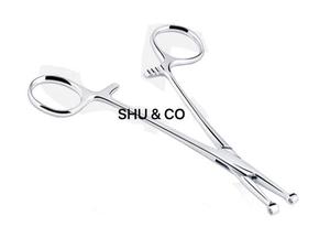 Pinza para Septum de Acero Inoxidable, Pinzas para Perforaciones, Instrumento Quirúrgico Profesional para Perforaciones Corporales, Herramienta Duradera OEM - Product Image 1