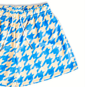 Custom Logo Sublimation Men's Shorts Double <b>Layer</b> Thick Mesh Fabric Shorts Style - Product Image 3