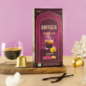 Cápsulas de Café Arábica con Sabor a Vainilla Coffeeza, Café Arábica con Delicadas Notas de Vainilla para una Preparación Suave y Aromática - Product Image 1