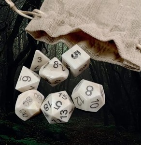 Vintage Bone <b>Set</b> Antique Style Numbered Cubes Smooth Surface Traditional Handmade Gaming Tabletop Playing <b>Set</b> - Product Image 4