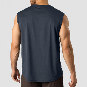 เสื้อกล้ามผู้ชายคุณภาพสูงแบบชิ้นเดียว ออกแบบเองได้ตามต้องการ ขายดี - Product Image 2