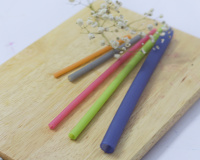 Pailles en pulpe biodégradables de qualité alimentaire, ustensiles jetables pour jus, cocktail, thé à bulles, pailles de riz comestibles