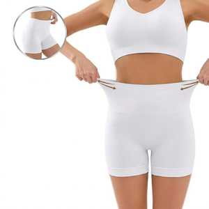 กางเกงฮิปสเตอร์ของผู้หญิงผ้าคอตตอนผ้าสแปนเด็กซ์เนื้อนุ่มมีความยืดหยุ่นเอว - Product Image 1