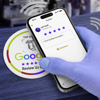 Tarjeta NFC sin Contacto de PVC Impermeable con Banda Magnética 860-960mhz, Código QR y Marca para Uso Comercial