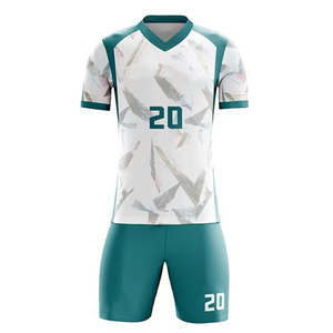 เสื้อและกางเกงวอลเลย์บอลแบบซับลิเมชั่นเต็มตัวสั่งทำขายส่ง ผ้าโพลีเอสเตอร์ 100% ชุดพิมพ์ลายสำหรับทีม - Product Image 1