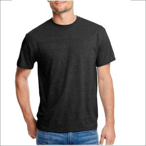 T-shirt décontracté en coton pour homme, coupe classique, col rond, manches courtes, respirant, séchage rapide, couleur unie, Clush Industries CI-TS-0001 - Product Image 4