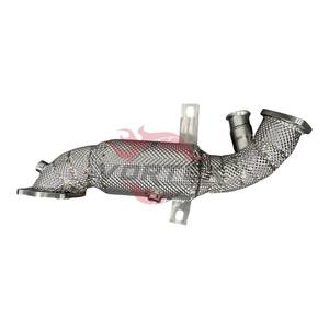 Système d'échappement Catback Valvetronic en acier inoxydable Vortex OEM pour Alfa Romeo Giulia 2.0T avec valve et downpipe - Product Image 2