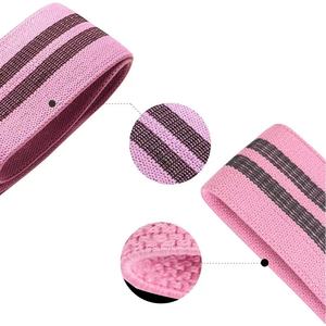 Cercle de hanche GO FIT IT pour l'entraînement physique, la musculation, les exercices, matériau en spandex/polyester hautement élastique et antidérapant, personnalisable - Product Image 2