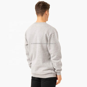 เสื้อสเวตเตอร์ปักลายสำหรับผู้ชายและผู้หญิงเสื้อคอกลมผ้าคอตตอนผสมโลโก้ตามสั่ง - Product Image 4