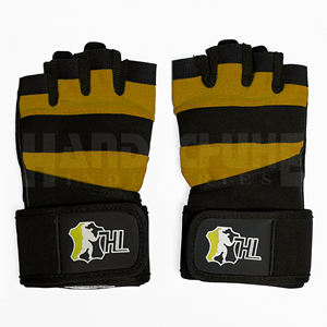 Gants de sport personnalisés en gros avec logo pour la musculation, le cyclisme et l'exercice à domicile, fabriqués en cuir durable - Product Image 1