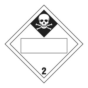 Panneau d'avertissement pour véhicule transportant des matières dangereuses Brady DOT - Options en PVC durable, aluminium et PC - Product Image 3