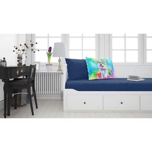 Westie Hippie Dawg Standard décoratif oeuvre taie d'oreiller léger et Super doux facile d'entretien housses de coussin - Product Image 2