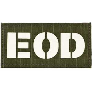 Patchs réfléchissants gravés au laser, logo personnalisé, badge tactique, fournisseur OEM - Product Image 1
