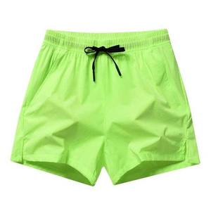Shorts de sport légers et écologiques pour hommes, en polyester et coton respirant, à séchage rapide, avec cordon de serrage – Vente en gros - Product Image 3