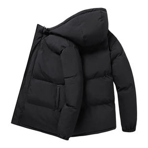 High Quality Winter <b>Jacket</b> Men's Custom Logo Stand Collar Windproof <b>Waterproof</b> Breathable Reversible Finished Puffer <b>Jacket</b> OEM - Product Image 2