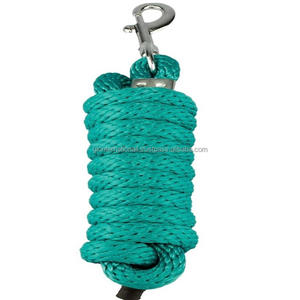 Cuerda de plomo de caballo hecha a mano colorida, cuerda trenzada de plomo a mano resistente de alta calidad para Halter de caballo - Product Image 1