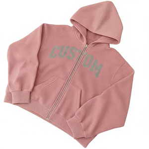 Black Rhinestone Zip Hoodie Sparkly <b>Studded</b> Hoodie Streetwear Fashion New Stylish Warm Cotton Hoodie Unisex Designer Pullover - Product Image 1
