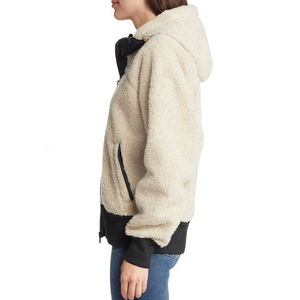 Custom High Quality <b>Women's</b> Thick <b>Warmer</b> Winter Sherpa Fleece Long Lamb Wool Fur Outwear Winter <b>Jacket</b> for <b>Women</b> - Product Image 4