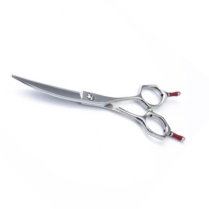 Customized New Arrival Customized Stainless Steel Salon Customized Hairdresser <b>Barber</b> Haircut Left Handed Hair Scissors <b>Set</b> - Product Image 1