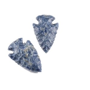 Puntas de flecha de piedra natural: Aventurina azul, Jaspe de fantasía, Cristal. Puntas de flecha curativas. Gemas para mayoristas de cristales. - Product Image 2