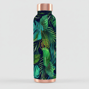 Bouteille d'eau portable en cuivre pur de 950 ml, légère, étanche, en métal, durable, personnalisable, vente en gros d'usine, exportateur - Product Image 2
