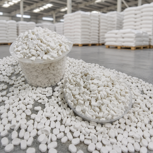 Granulés de CaCO3 blanc naturel de 25 kg, directement de l'usine, pour film soufflé PE PP, sacs en plastique, extrusion et injection - Product Image 3