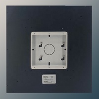 Energiezuinig 350W Carbon Crystal infrarood verwarmingspaneel industrieel modern frameloos zwart aluminium slaapkamer ziekenhuis keuken
