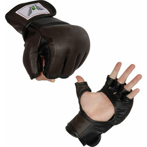 ถุงมือ MMA ประสิทธิภาพสูงสำหรับการฝึกซ้อมแบบ Grappling ถุงมือ MMA แบบเปิดฝ่ามือ ระบายอากาศได้ดี สำหรับการออกกำลังกายในยิมอย่างหนัก - Product Image 4
