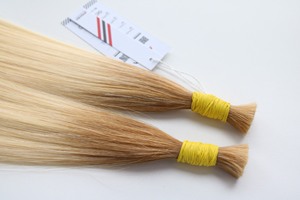 Extensions de cheveux en vrac de qualité supérieure Cheveux vietnamiens Double Noyau 100 grammes Couleurs foncées 12 pouces - Product Image 5