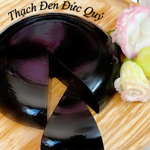 Polvo de Gelatina Negra, Ingrediente para Tiendas de Bebidas, Preparación de Toppings de Gelatina Herbal para Té de Burbujas y Menús de Bebidas - Product Image 3