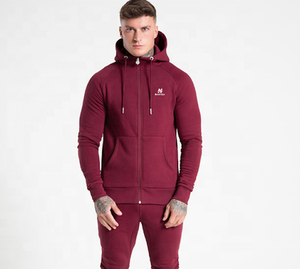 Chándal Deportivo para Hombre, Color Borgoña, Corte Ajustado, con Logotipo Personalizado, Fabricado por Hawk Eye Sports (Verificado por PayPal) - Product Image 6