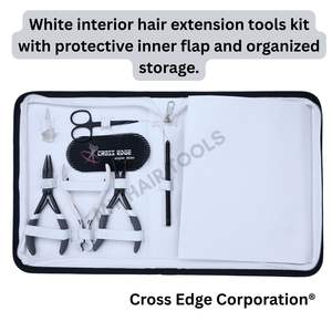 Kit de herramientas para extensiones de cabello directo de fábrica con pinzas para extensiones de cabello con cinta adhesiva, pinzas para microperlas, removedor de crimpadores, accesorios de gancho de bucle. - Product Image 5