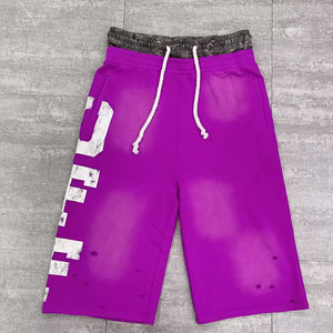 Nouveau design, meilleure qualité, shorts de sport double épaisseur avec cordon de serrage et styles variés, shorts d'été tendance pour hommes - Product Image 3