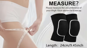 Genouillère Unisexe Épaisse en Éponge, Réglable, Antidérapante, Respirante, Protection pour le Volleyball, Utilisation Toutes Saisons, Conception à Enfiler - Product Image 3