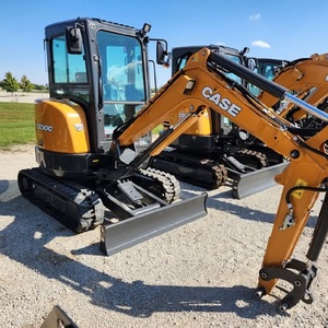 Mini-excavatrice de 1 tonne certifiée EURO 5 CE, qualité supérieure, hydraulique, sur chenilles, petite pelle pour la construction et l'agriculture - Product Image 1