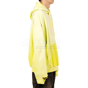 เสื้อฮู้ดผ้าฟลีซสำหรับฤดูหนาว ระบายอากาศได้ดี คุณภาพสูง หลายสี สำหรับผู้ชาย แบบกันแดด - Product Image 4