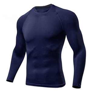 Camiseta Deportiva Personalizada de Alta Calidad para Hombre, Manga Larga, Secado Rápido, UPF50+, Ecológica, con Logotipo Frontal, Flexible, para BJJ y MMA - Product Image 2
