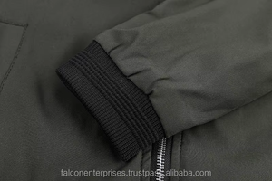 Chaquetas y Abrigos para Hombre, Chaqueta Bomber de Primavera y Otoño, Chaqueta con Cierre para Hombre, Casual, Talla Grande 5XL, Cuello Alto - Product Image 6