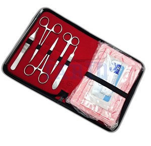Premium Stainless Steel Suture Practice Kit <b>Silicone</b> Skin <b>Pad</b> Surgical Instruments Training Set for Medical Students TARIQMFG.CO - Product Image 4