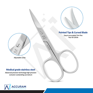 OEM ODM 3 PCS Baby Nail Care <b>Kit</b> Stainless Steel Nail Clipper Scissors Grooming Set CE ISO - Product Image 3