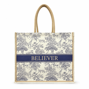 Sac fourre-tout de plage en toile de coton laminée 220 GSM, style safari, 42x34.5x16 cm, poignées en corde de 61 cm, logo personnalisé, vente en gros, marque privée - Product Image 3