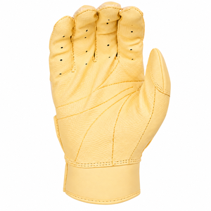 Gants de frappe de baseball en cuir beige SINEWY SPORTS, respirants, à enfiler, unisexes, pour adultes, pour l'entraînement - Product Image 3
