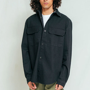 Camisa de Mezclilla para Hombre en Venta, Servicio OEM ODM, Superventas, Personalizada, Último Estilo 2026, Corte Ajustado, Cálida para Invierno - Product Image 1