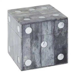 Best D6 Bone DICE Box WITH CUSTOMIZE LOGO GAME <b>Wall</b> Signs - Product Image 6