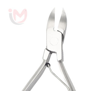 Coupe-ongles en acier inoxydable à double ressort, lame chirurgicale, ouverture large, logo personnalisé pour pédicure professionnelle - Product Image 2