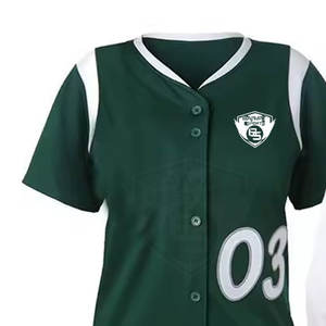 Uniforme de Softball con Logotipo Personalizado de Último Diseño, Uniforme de Softball Más Vendido al Por Mayor a Precio Económico para Venta en Línea - Product Image 4