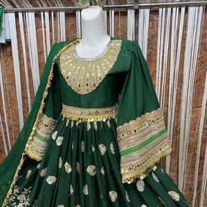 Afghan Kuchi <b>Dress</b> Top Quality Wholesale Traditional Indian Banjara <b>Dress</b> Embroidery Lace Decoration Belly Dance Wedding <b>Dresses</b> - Product Image 4