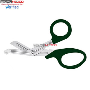 Ciseaux de traumatologie pour premiers secours, 5,5 pouces, acier inoxydable de qualité allemande, ciseaux utilitaires médicaux d'urgence pour bandages - Product Image 4