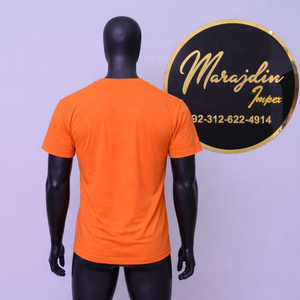 T-shirt respirant en toile 100 % coton délavé à l'acide, coupe classique, 300 grammes, pour homme - Product Image 4