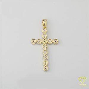 Custom Spiritual Pendant with VVS Moissanite Diamond Shine and Luxury Jewelry Design - Product Image 4